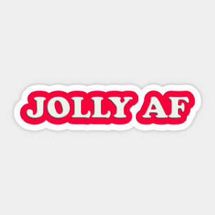 JOLLY AF Sticker